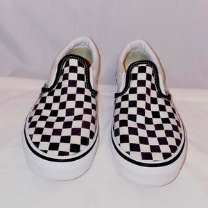 Checkered Vans
